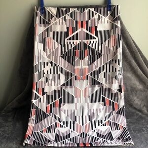 𝅺MASSIMO Abstract‎ designs multicolor pencil skirt #s1118